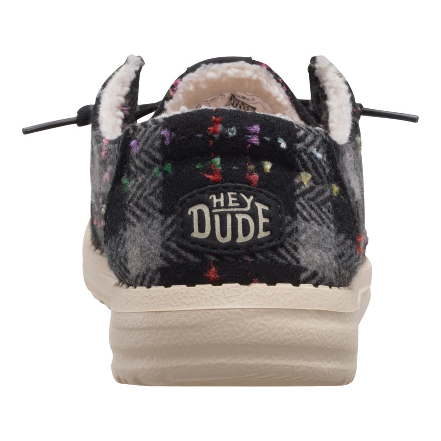 wendy confetti plaid cozy black/multi wendy confetti plaid cozy black/multi