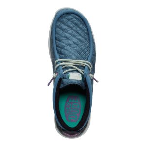 wally mid gripr washed quilt stormy blue/multi