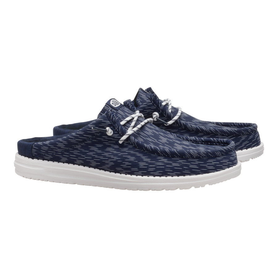 wally slip jersey jacquard navy blazer/white wally slip jersey jacquard navy blazer/white