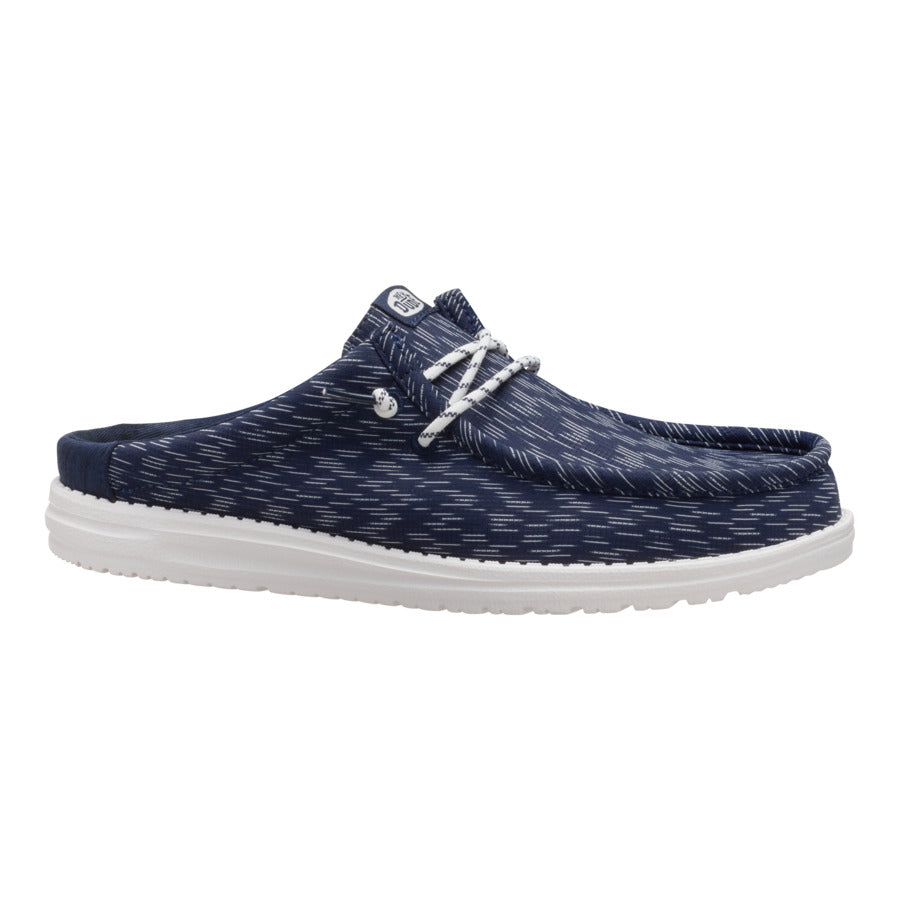 wally slip jersey jacquard navy blazer/white wally slip jersey jacquard navy blazer/white