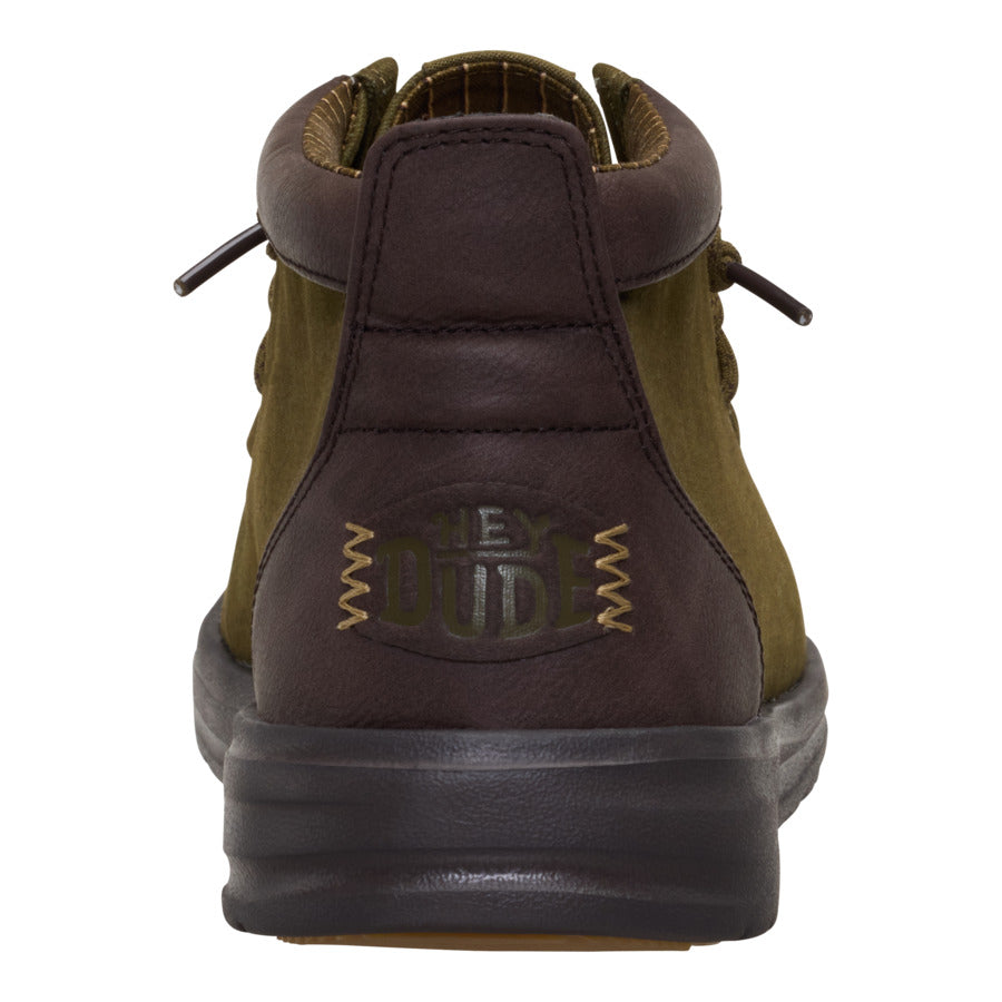 wally mid gripr vin classic dark olive/mole brown wally mid gripr vin classic dark olive/mole brown