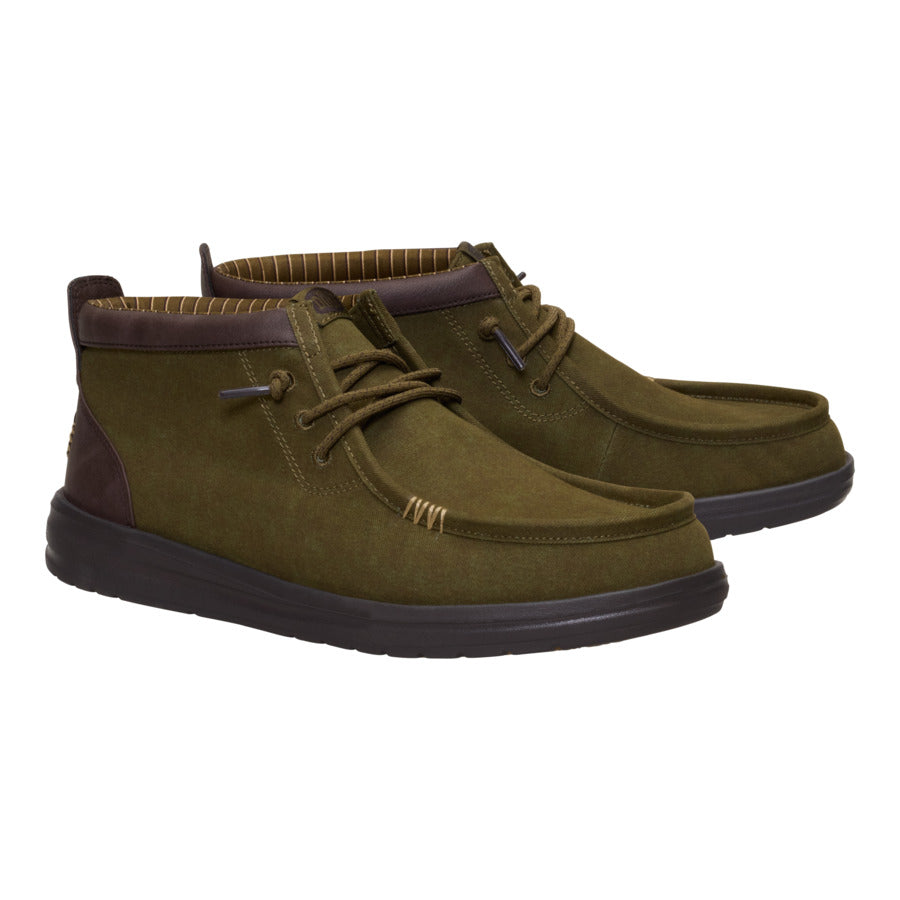 wally mid gripr vin classic dark olive/mole brown wally mid gripr vin classic dark olive/mole brown