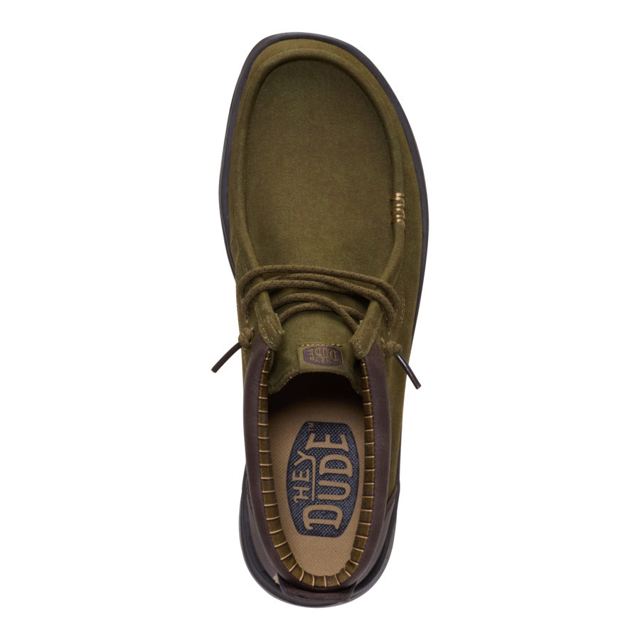 wally mid gripr vin classic dark olive/mole brown wally mid gripr vin classic dark olive/mole brown