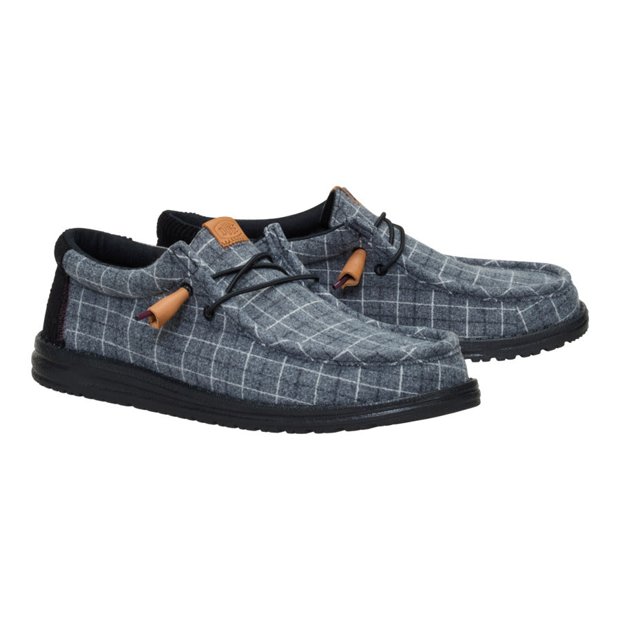 wally plaid corduroy black/multi wally plaid corduroy black/multi