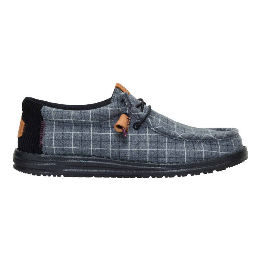 wally plaid corduroy black/multi wally plaid corduroy black/multi