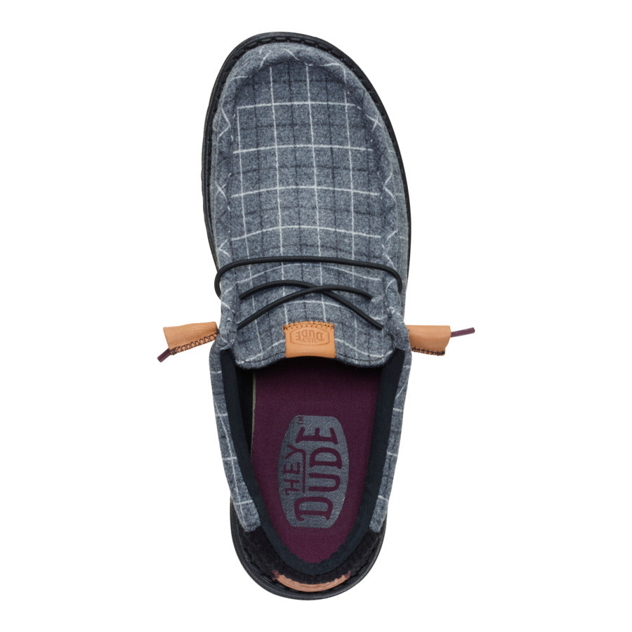 wally plaid corduroy black/multi wally plaid corduroy black/multi