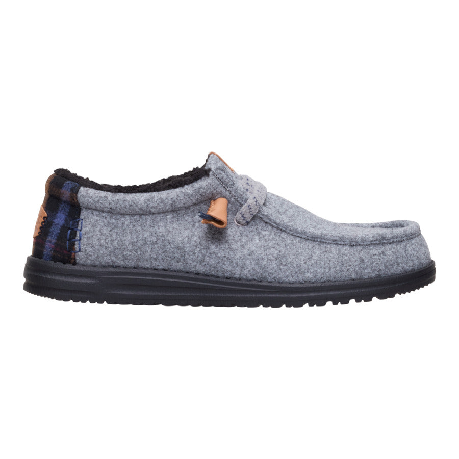 wally cozy plaid smoke grey/multi wally cozy plaid smoke grey/multi