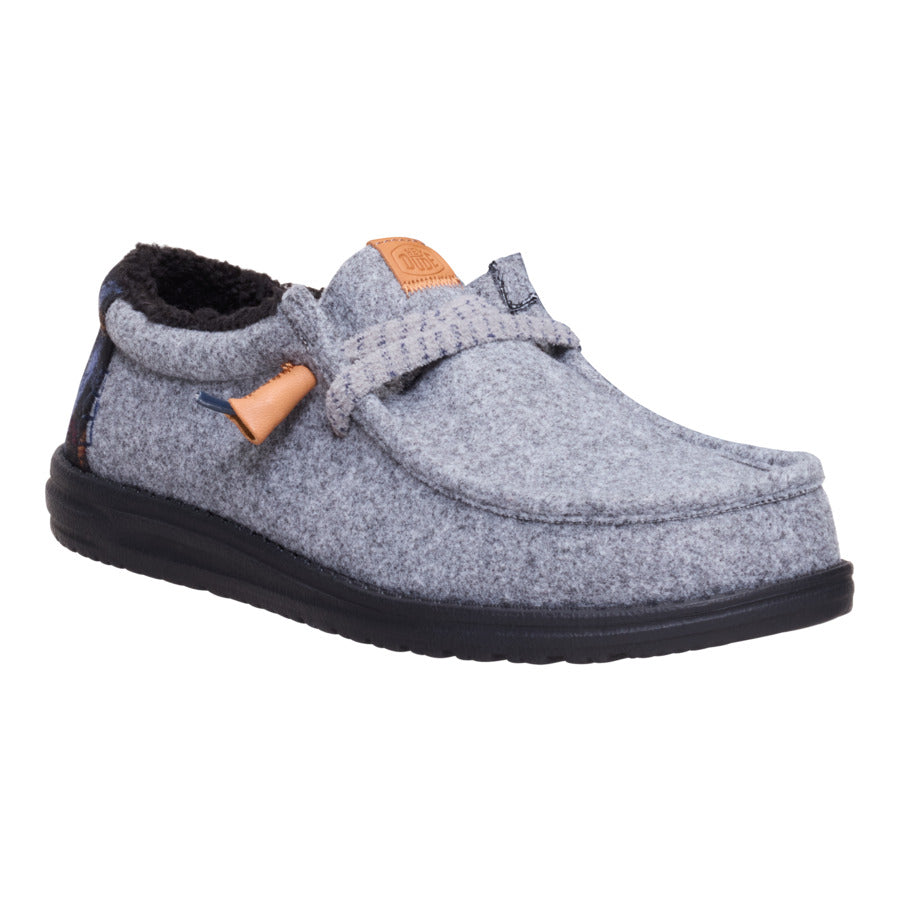 wally cozy plaid smoke grey/multi wally cozy plaid smoke grey/multi