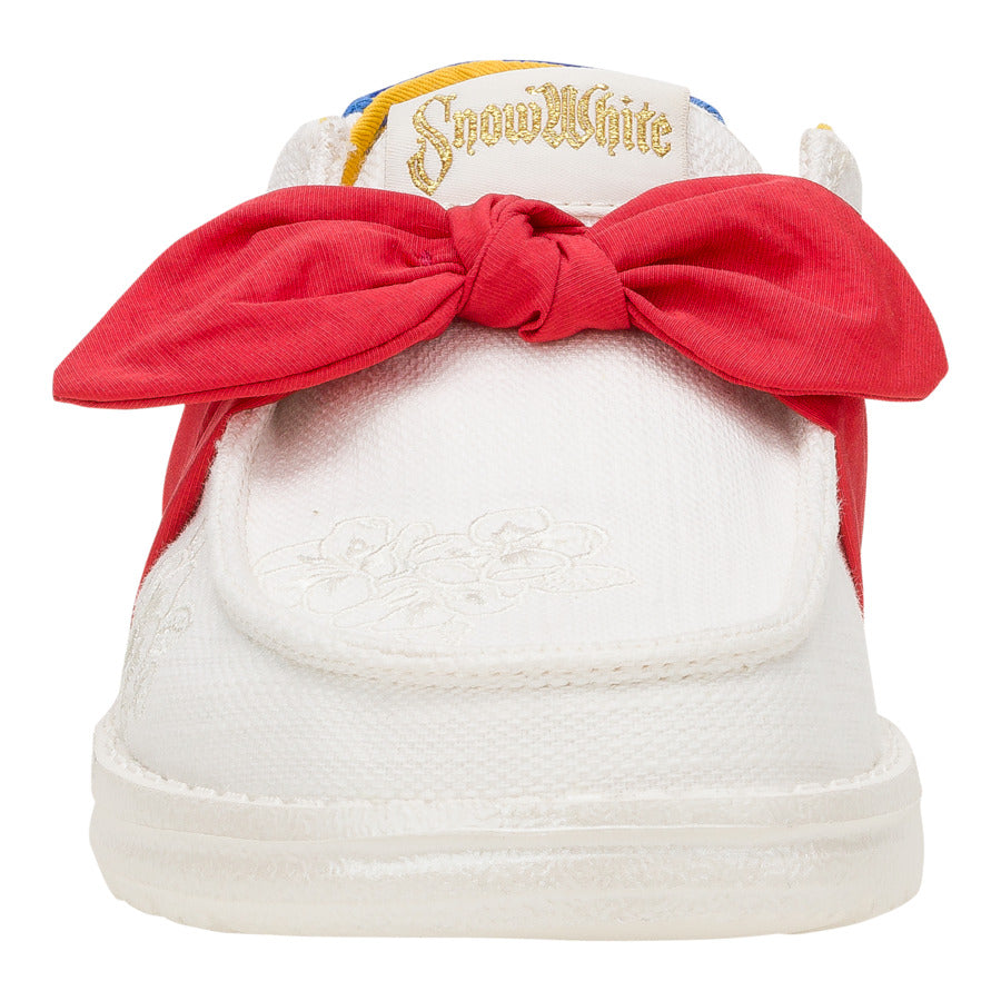 wendy bow snow white white/blue/red wendy bow snow white white/blue/red