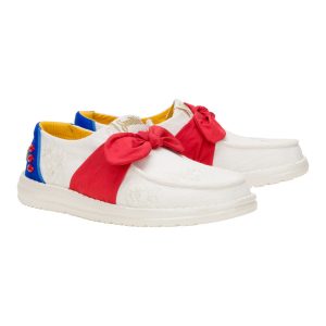 wendy bow snow white white/blue/red