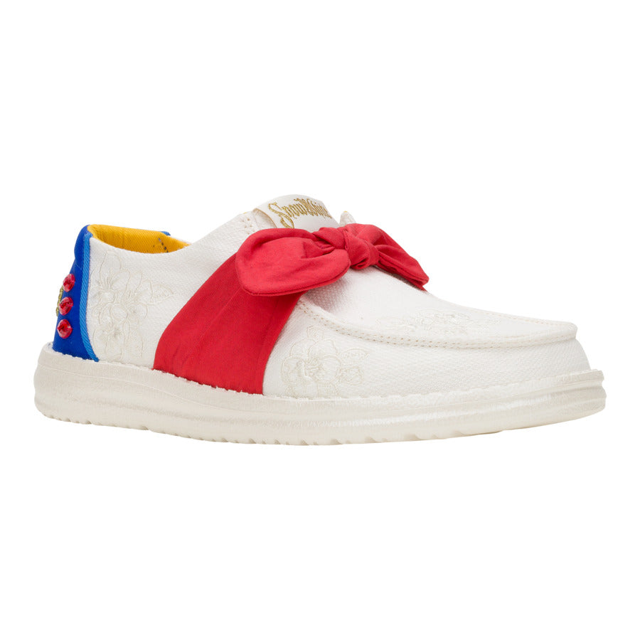 wendy bow snow white white/blue/red wendy bow snow white white/blue/red