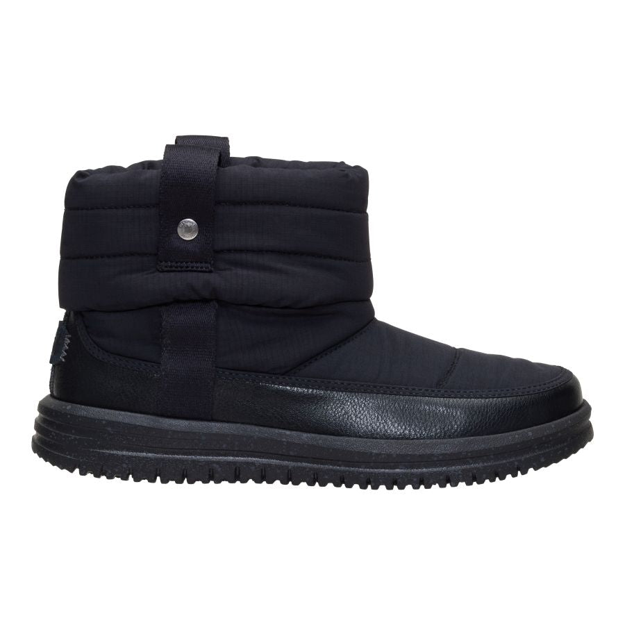 camden cuff nylon quilt black/black camden cuff nylon quilt black/black