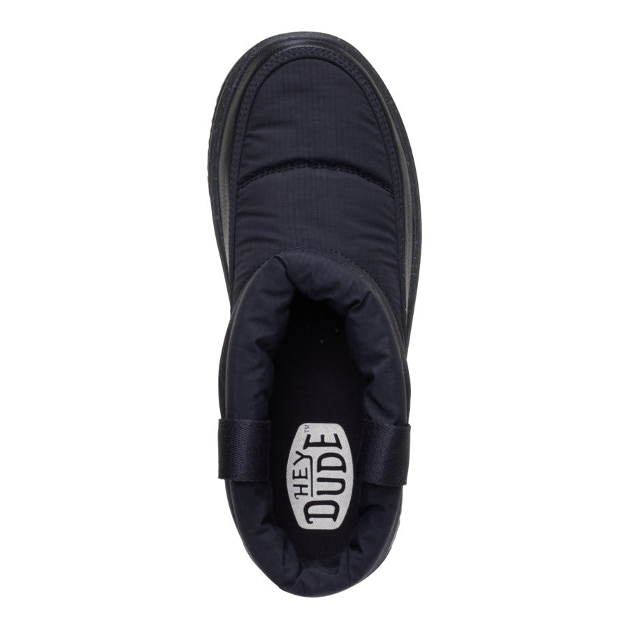 camden cuff nylon quilt black/black camden cuff nylon quilt black/black