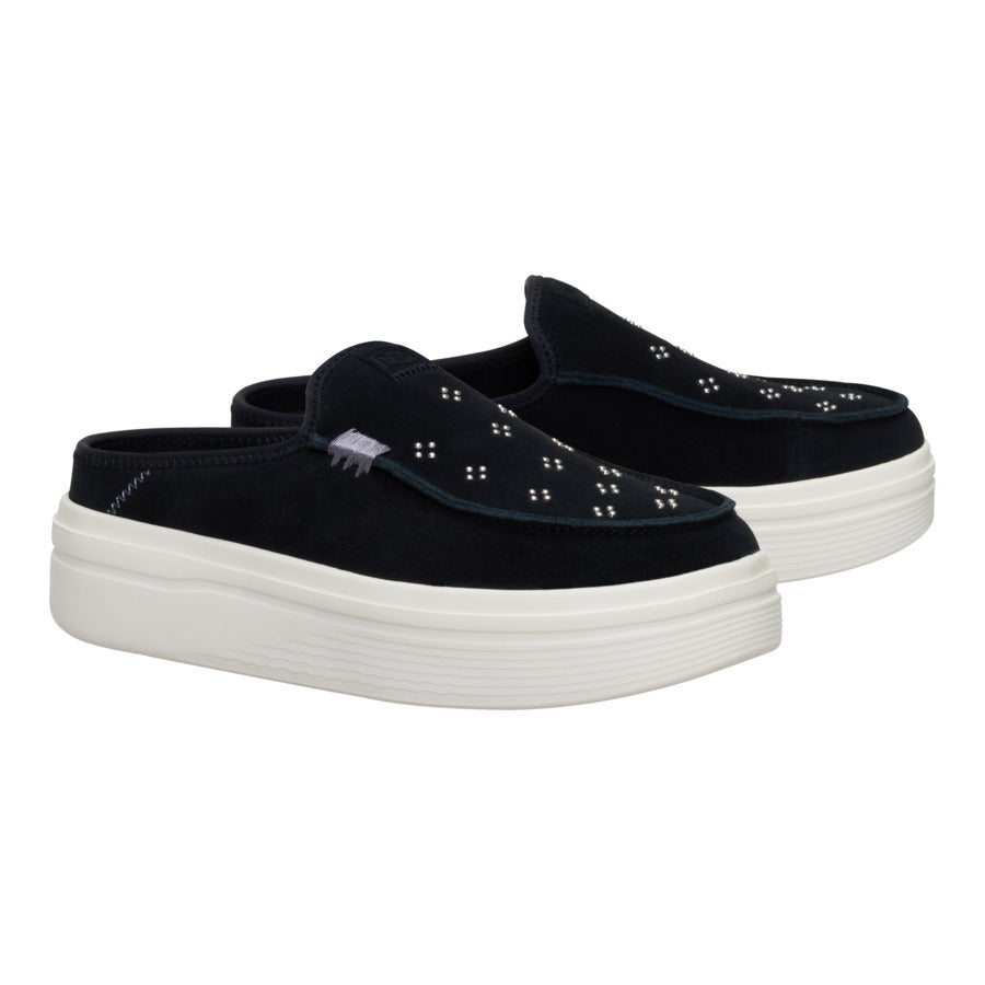 austin lift suede stud black austin lift suede stud black