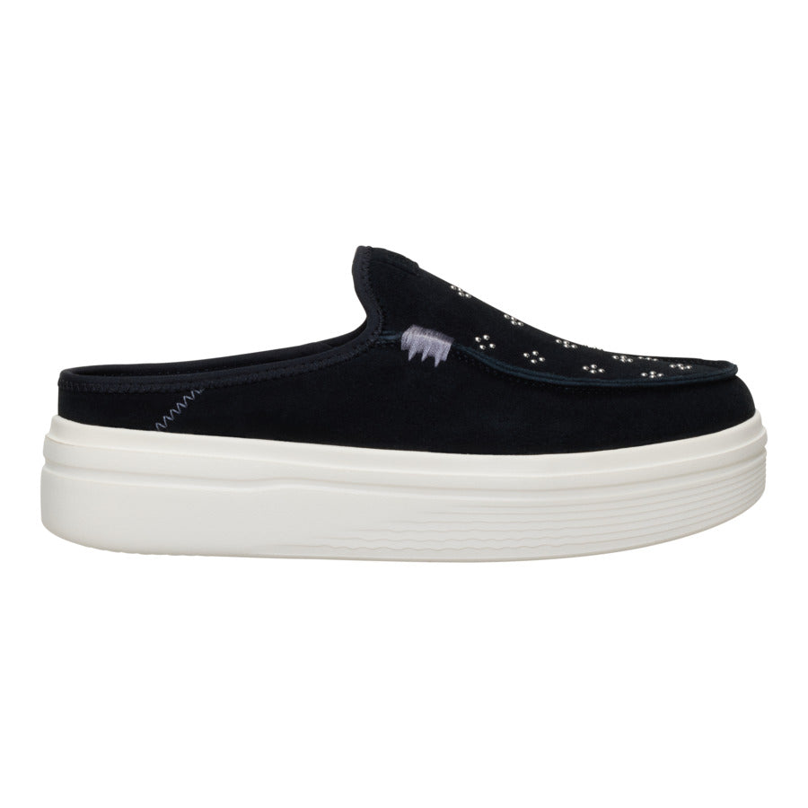 austin lift suede stud black austin lift suede stud black
