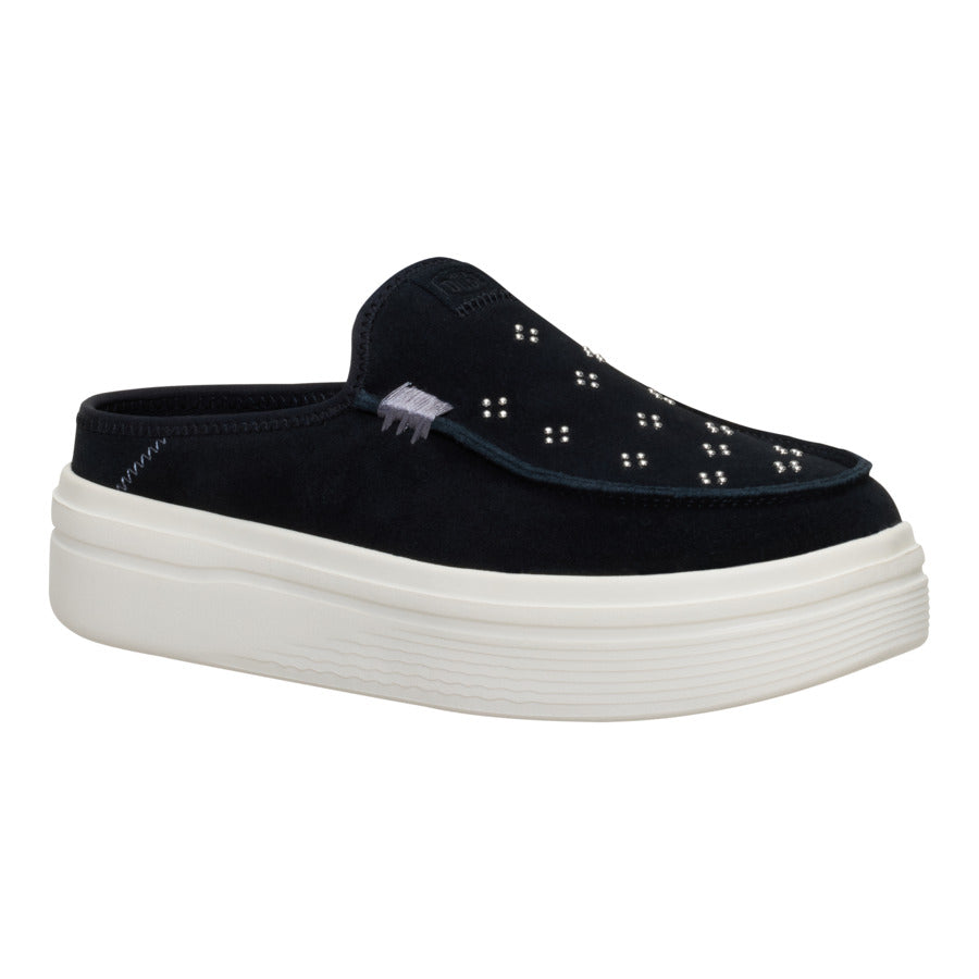 austin lift suede stud black austin lift suede stud black