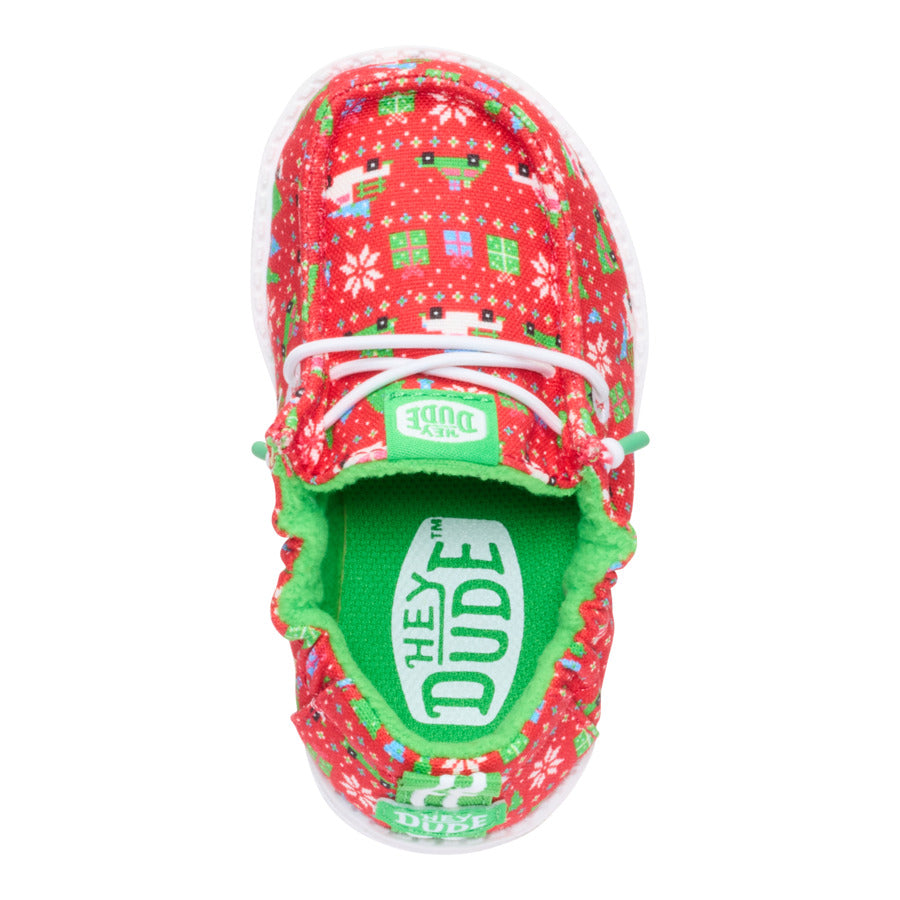 lildude holiday sweater red/green lildude holiday sweater red/green