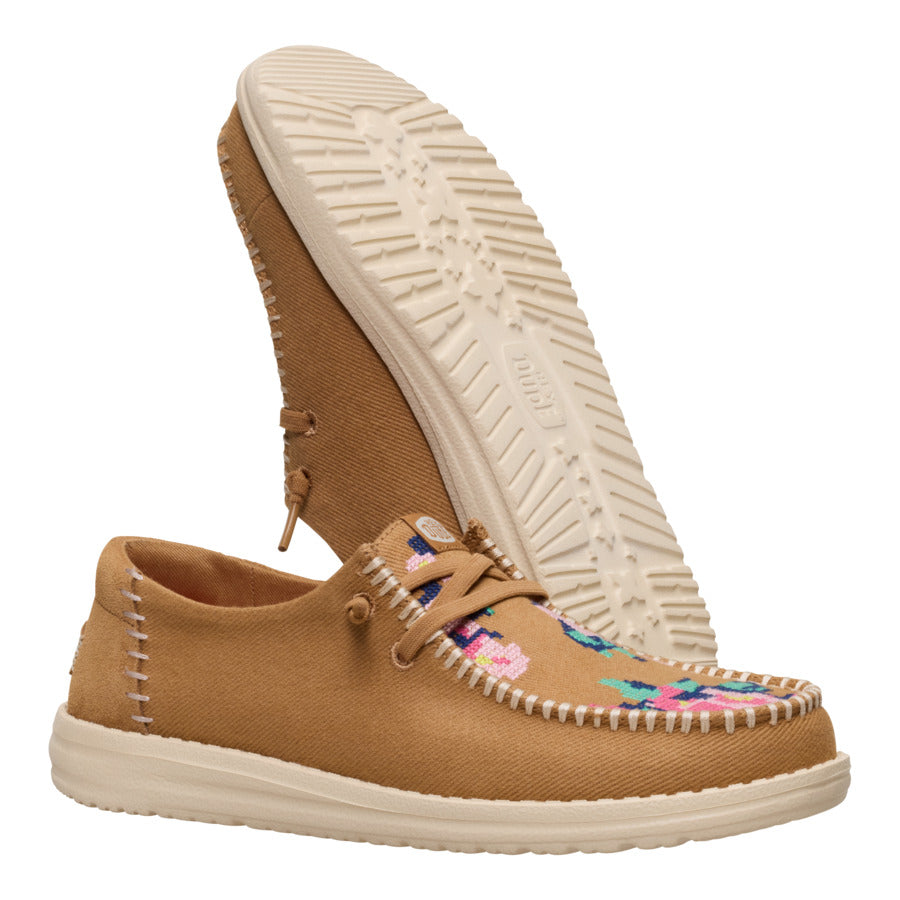wendy cross stitch tan/multi wendy cross stitch tan/multi