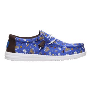 wally hanukkah blue/multi
