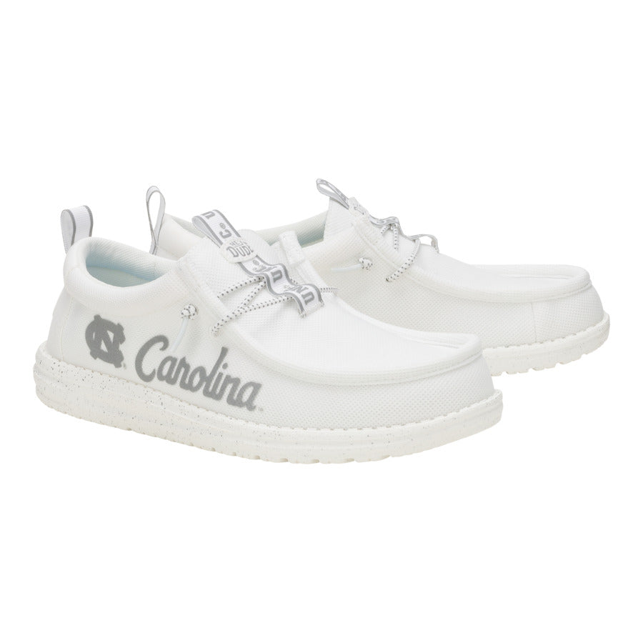 wally unc tar heels tar heels white/light blue wally unc tar heels tar heels white/light blue