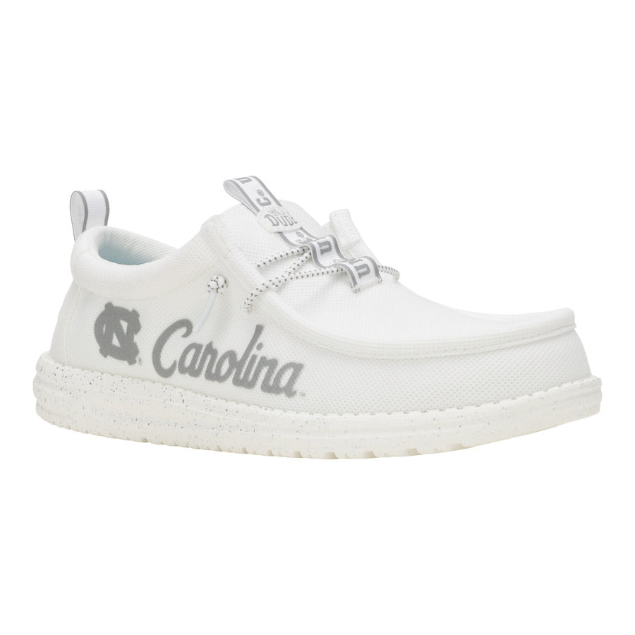 wally unc tar heels tar heels white/light blue wally unc tar heels tar heels white/light blue