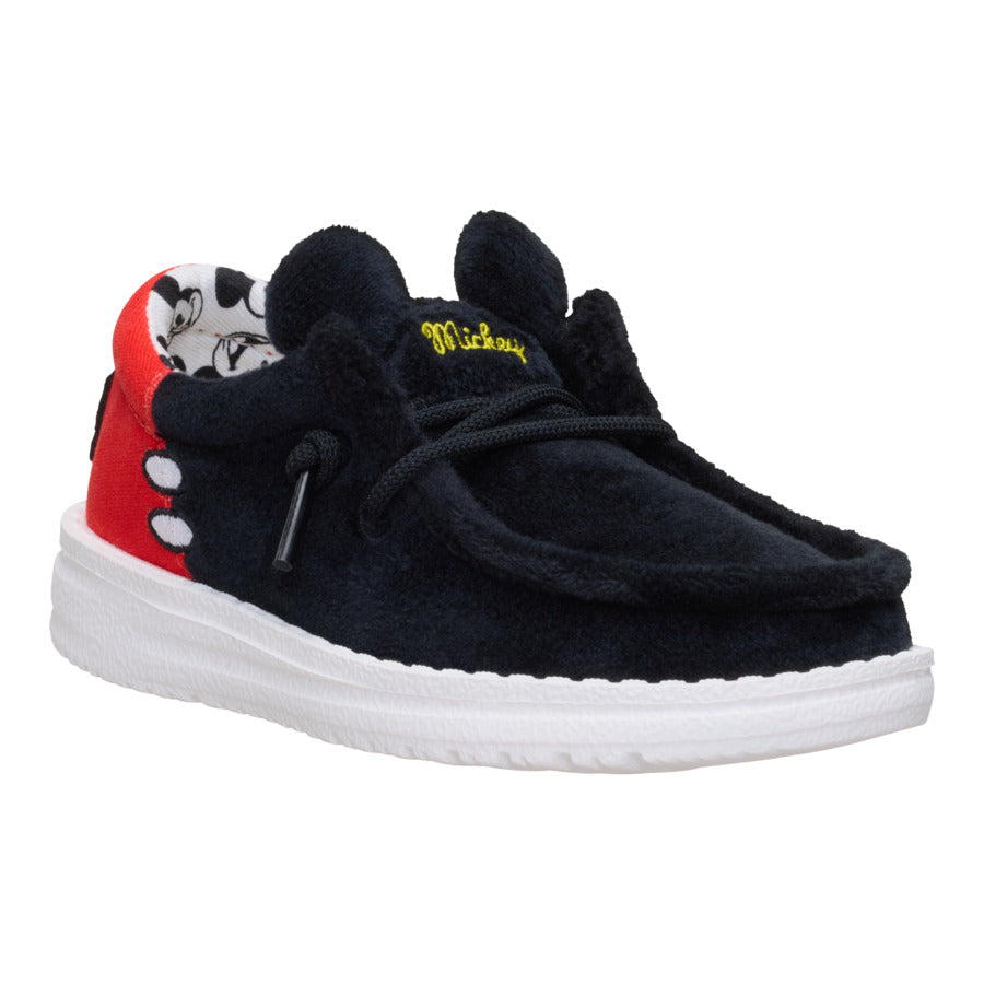 disney mickey mouse wally toddler black/red disney mickey mouse wally toddler black/red