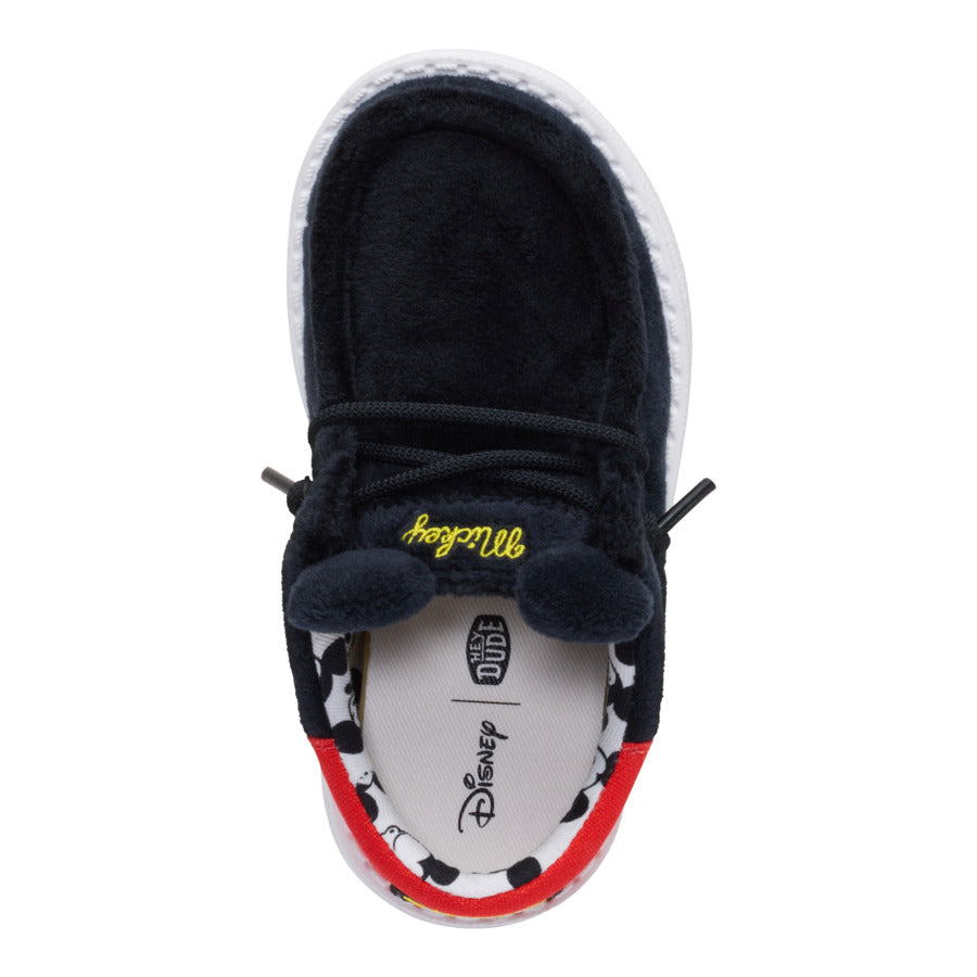 disney mickey mouse wally toddler black/red disney mickey mouse wally toddler black/red