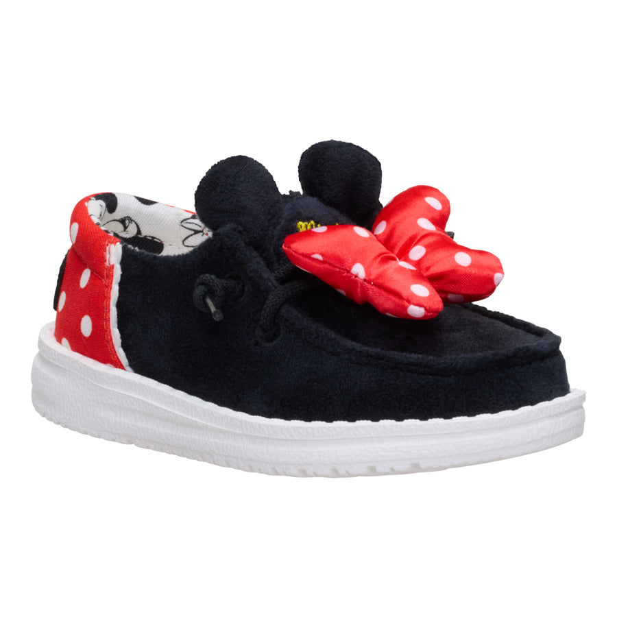 disney minnie mouse wendy toddler black/red disney minnie mouse wendy toddler black/red