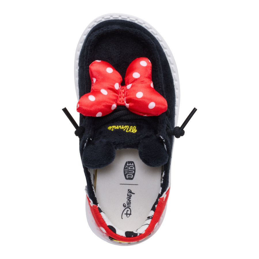disney minnie mouse wendy toddler black/red disney minnie mouse wendy toddler black/red