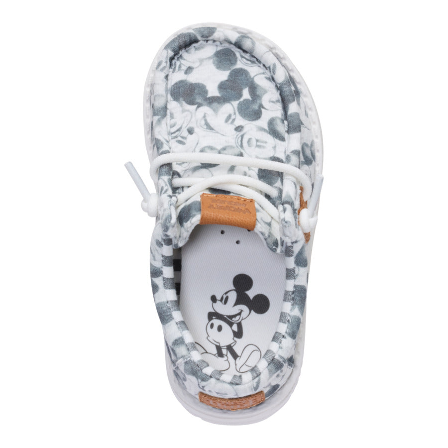 disney mickey mouse print wally toddler grey/multi disney mickey mouse print wally toddler grey/multi