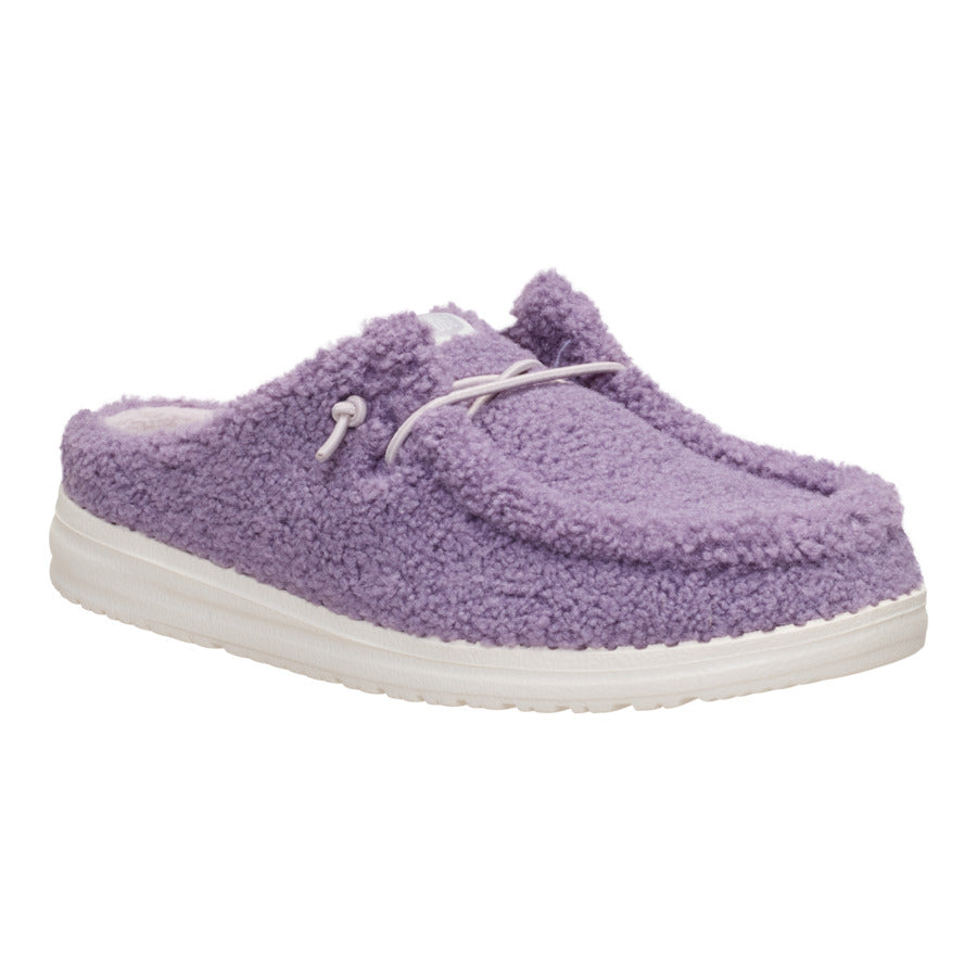 wendy slip sherpa purple ash wendy slip sherpa purple ash
