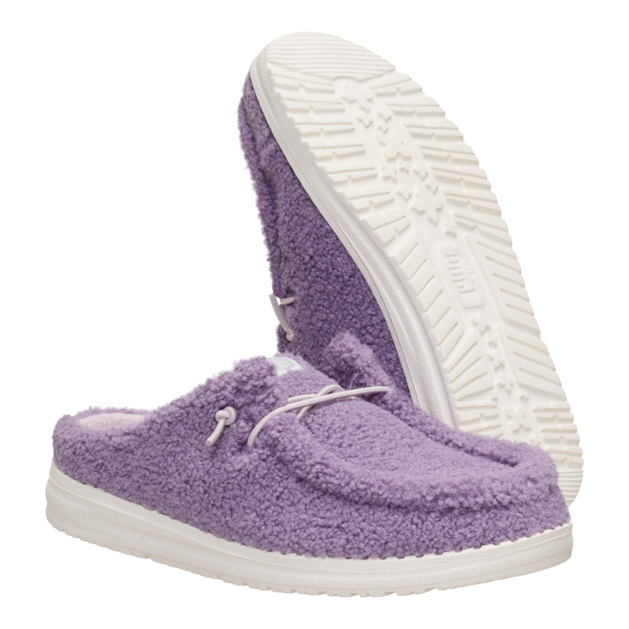 wendy slip sherpa purple ash wendy slip sherpa purple ash