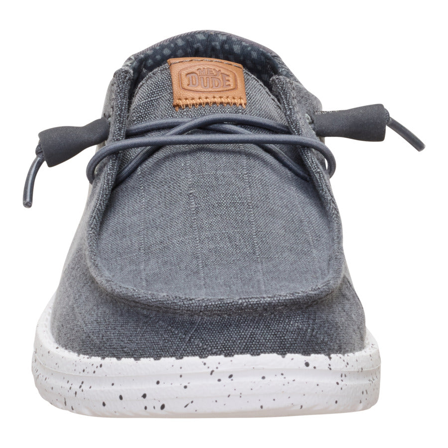 wendy chambray grid charcoal wendy chambray grid charcoal