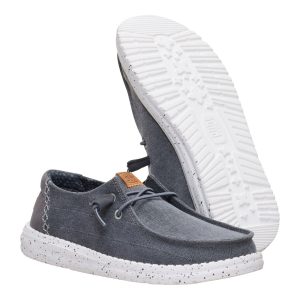 wendy chambray grid charcoal