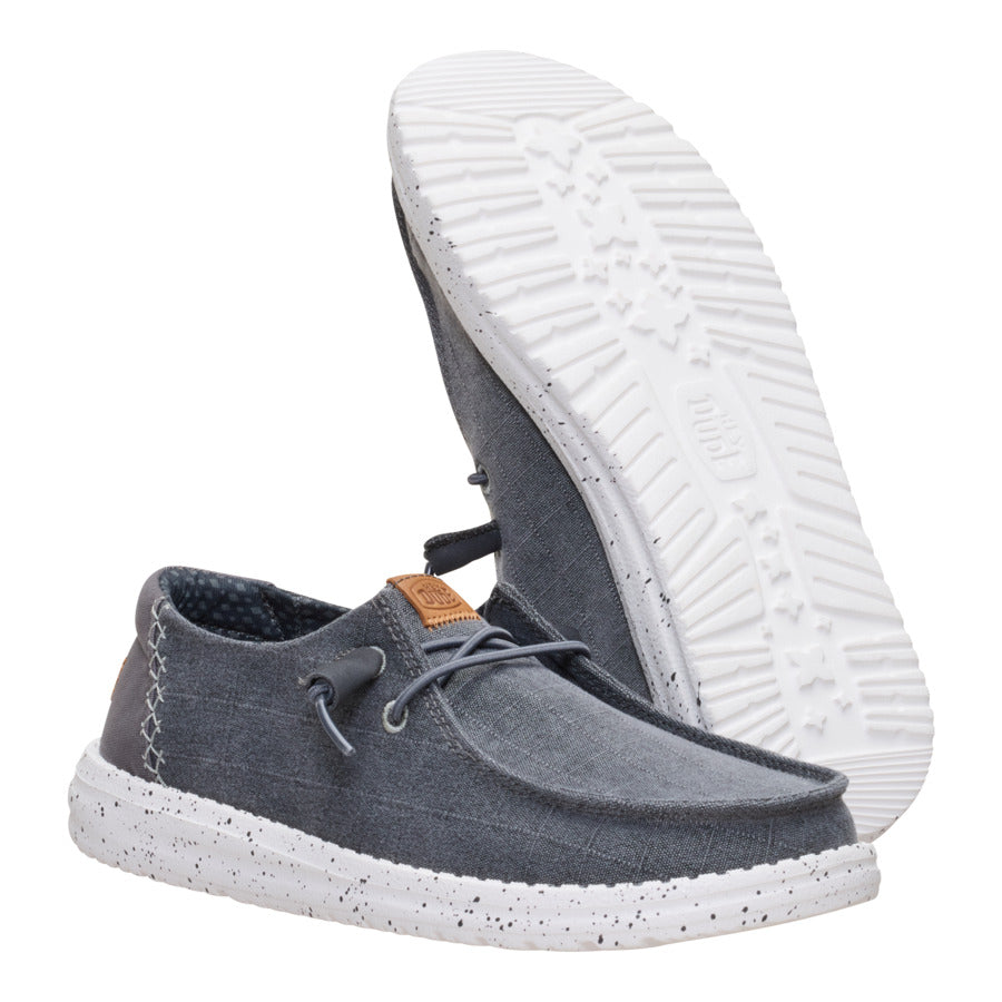wendy chambray grid charcoal wendy chambray grid charcoal