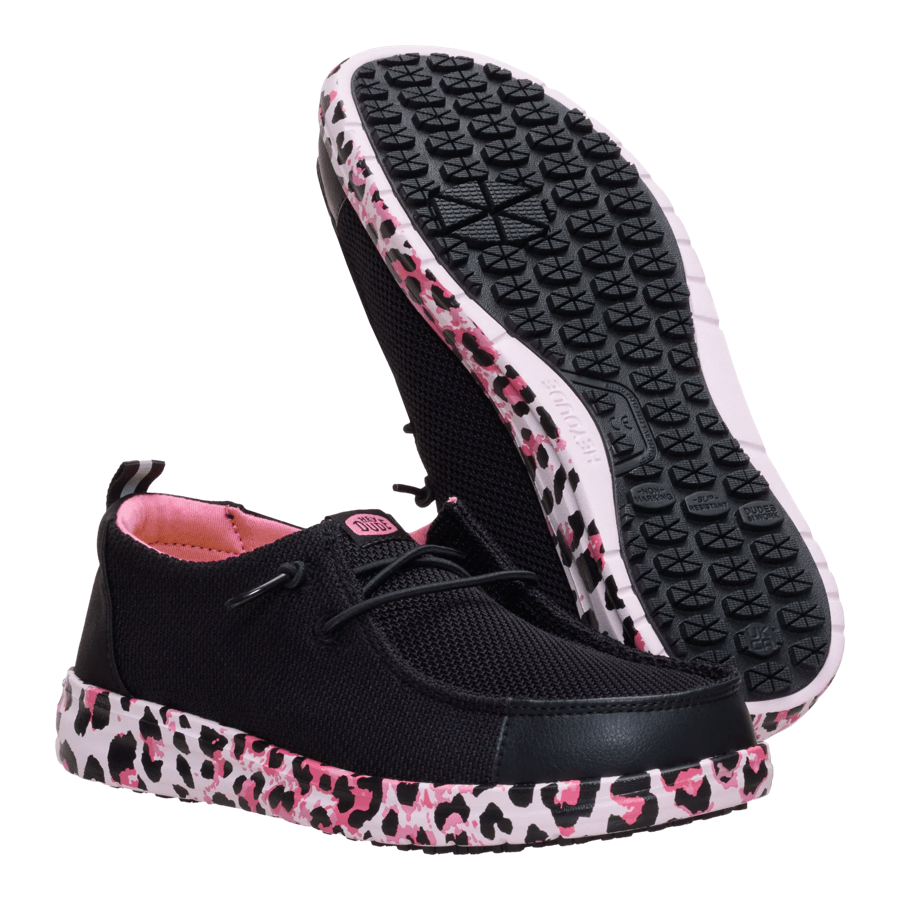 wendy work ce leopard black/pink leopard wendy work ce leopard black/pink leopard