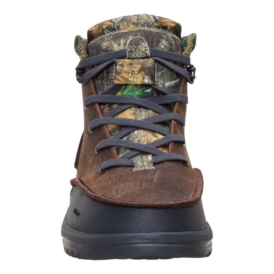 bradley realtree edge suede mole brown/camo bradley realtree edge suede mole brown/camo