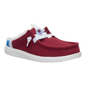 nhl® colorado avalanche® wally slip burgundy/blue
