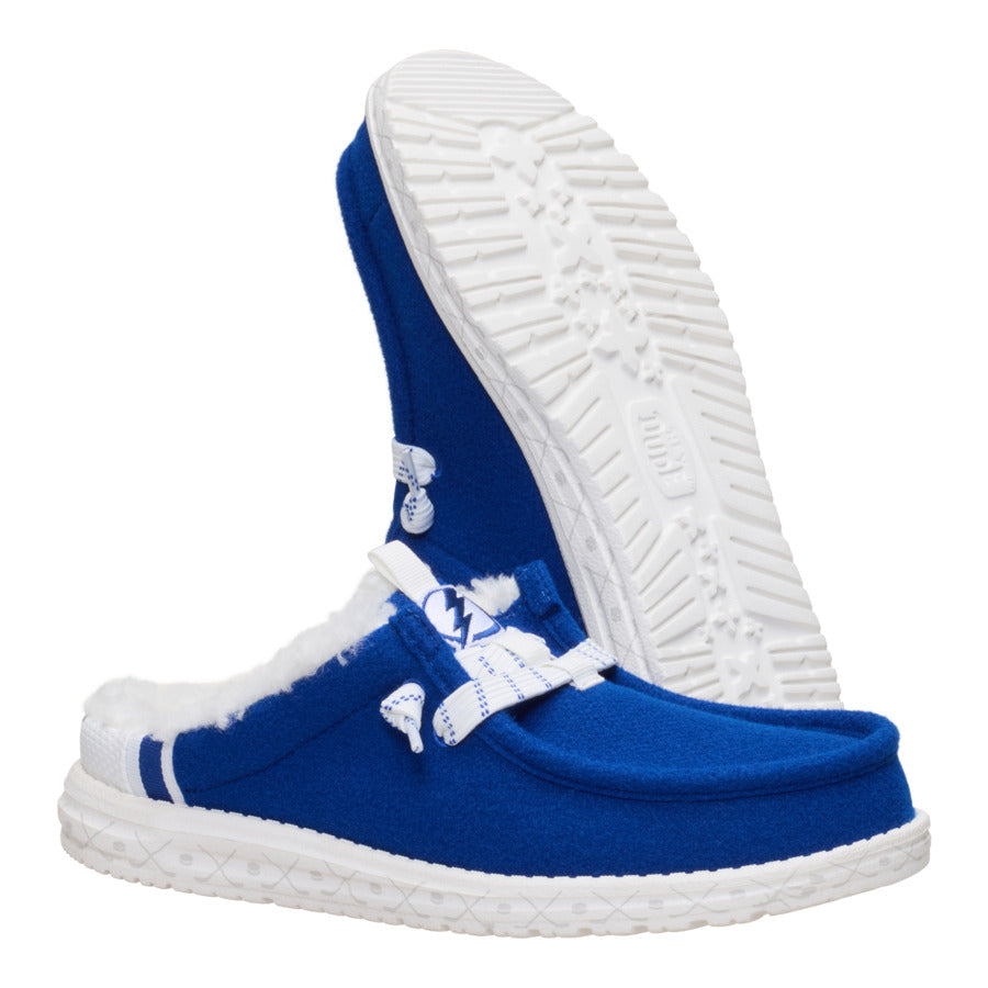 nhl® tampa bay lightning® wally slip varsity blue/white nhl® tampa bay lightning® wally slip varsity blue/white