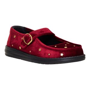 wendy jane holiday deep red