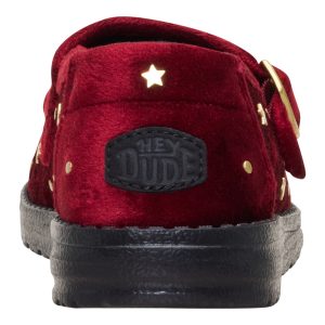 wendy jane holiday deep red