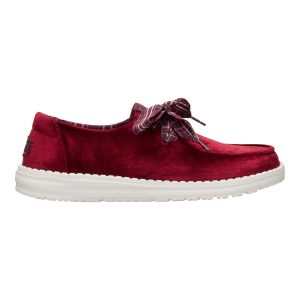 wendy holiday bow burgundy