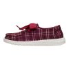 Wendy Holiday Bow - Red Plaid/Burgundy import placeholder for wendy holiday bow rpd burg 32563726