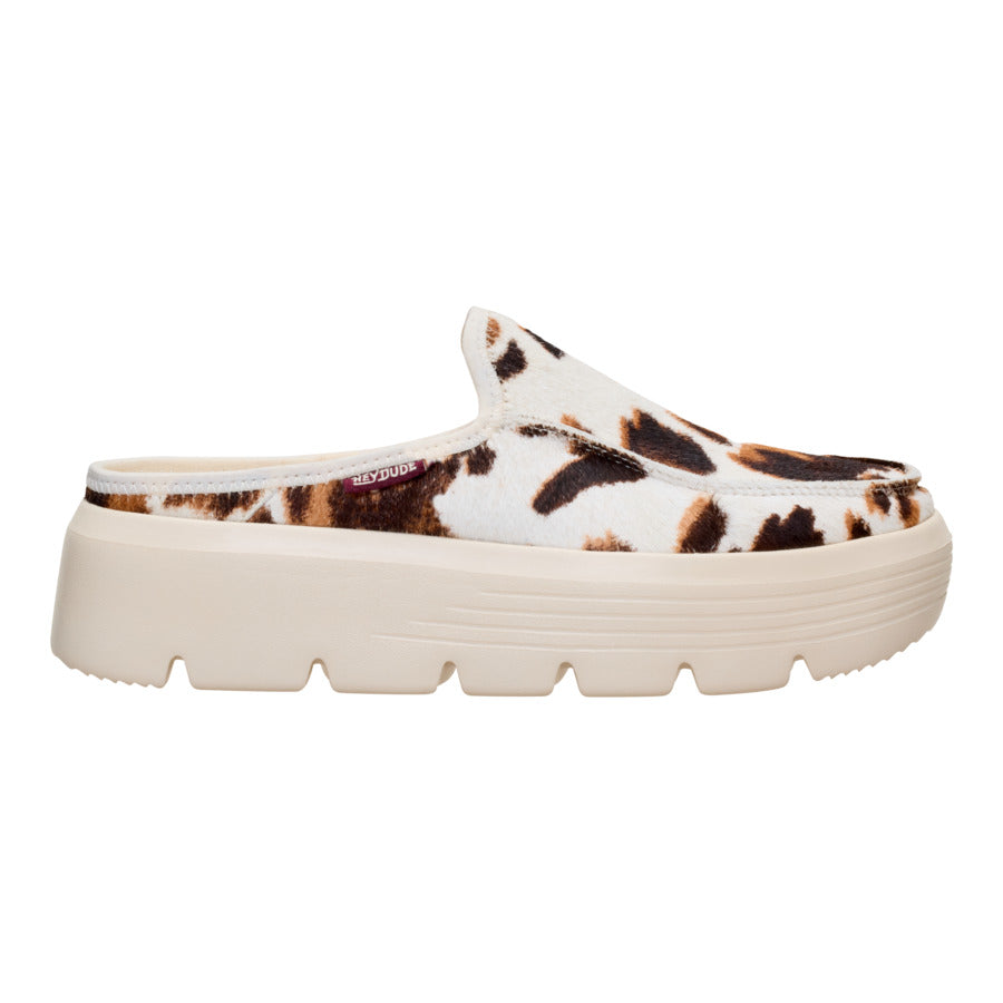 austin edge luxe ivory/cow austin edge luxe ivory/cow