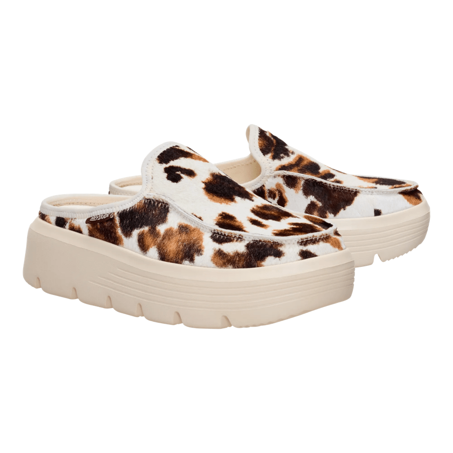 austin edge luxe ivory/cow austin edge luxe ivory/cow