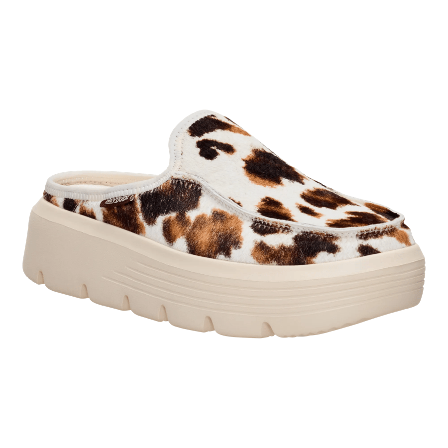 austin edge luxe ivory/cow austin edge luxe ivory/cow