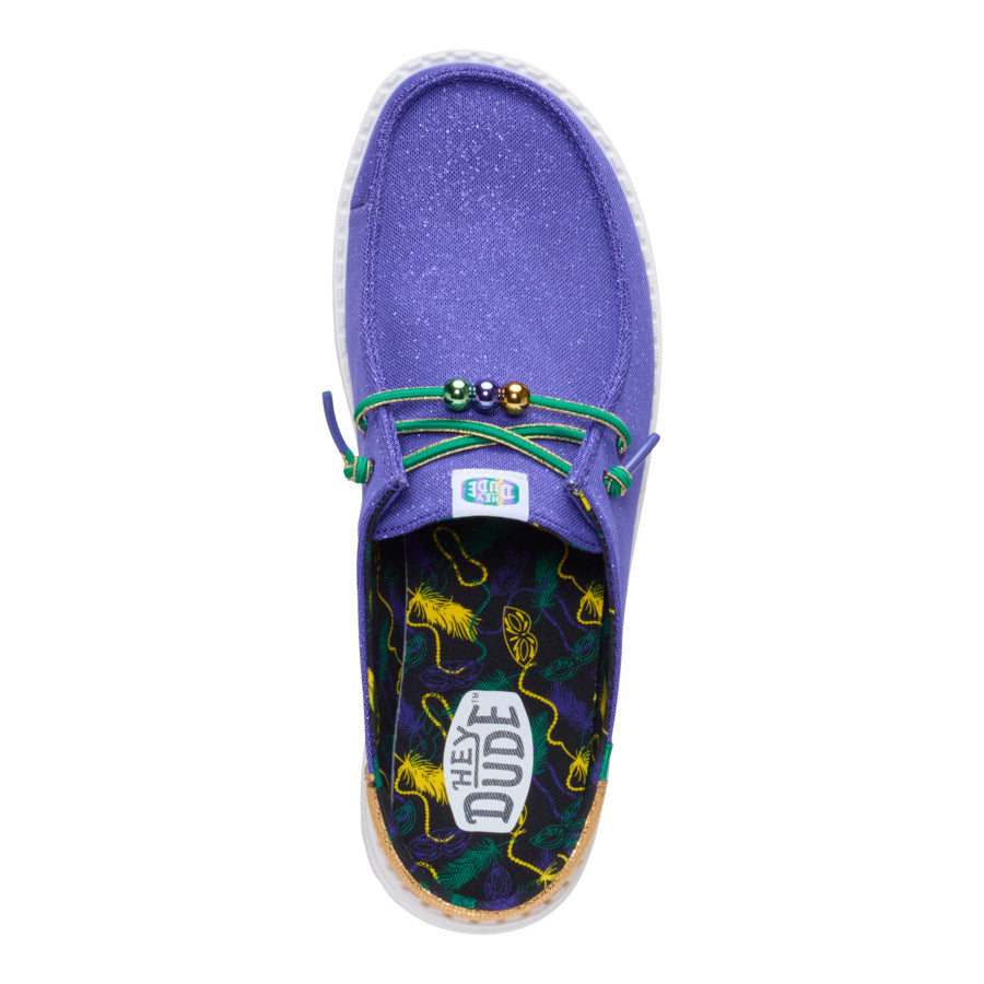 wendy slip mardi gras purple/mult wendy slip mardi gras purple/mult
