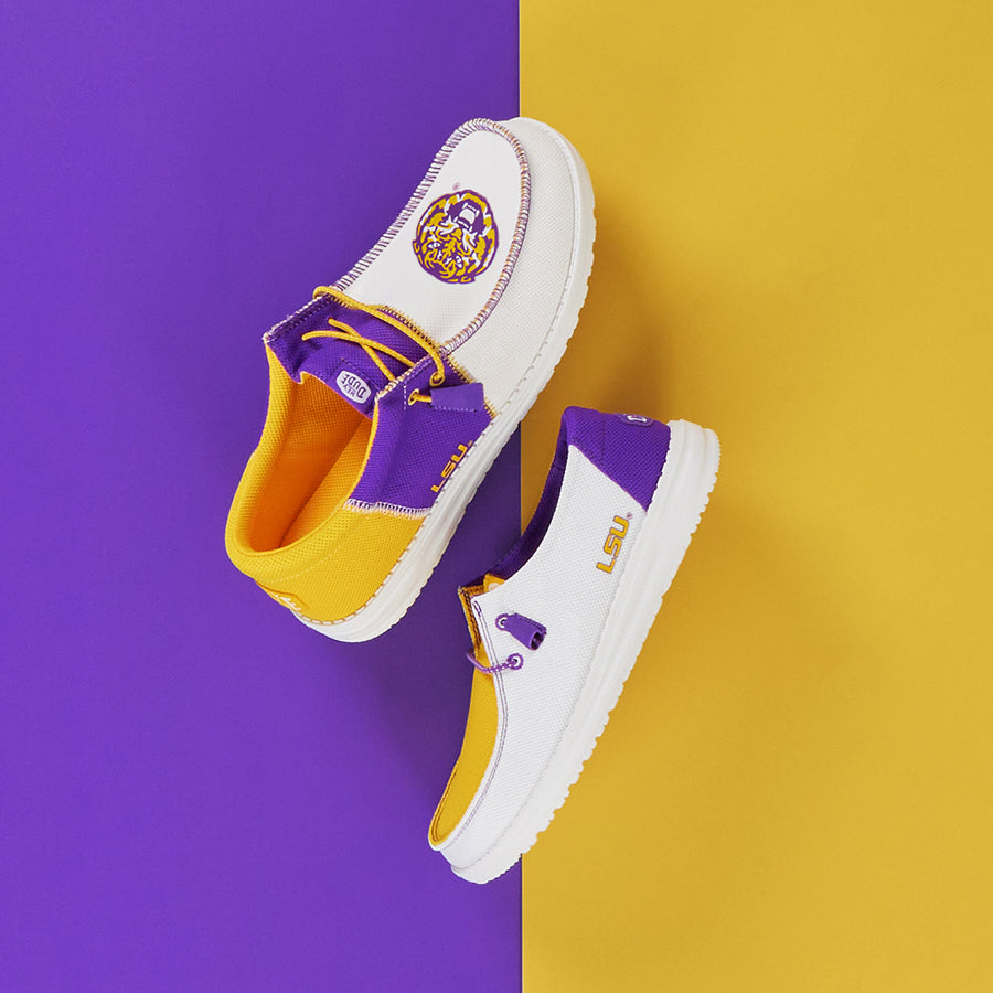 men's wally tri lsu lsu purple/gold men's wally tri lsu lsu purple/gold