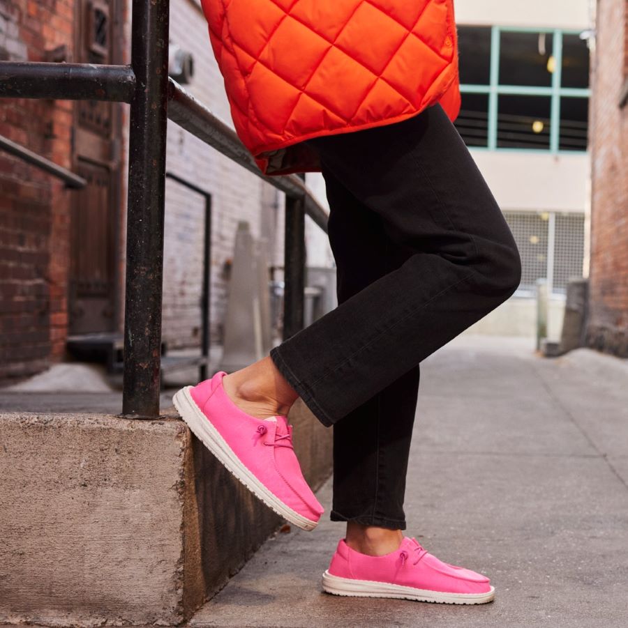 wendy stretch canvas neon pink wendy stretch canvas neon pink