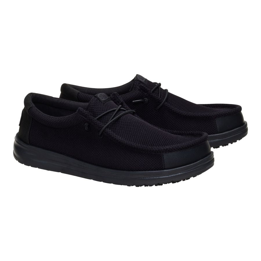 wally work ce slip resistant wide black wally work ce slip resistant wide black